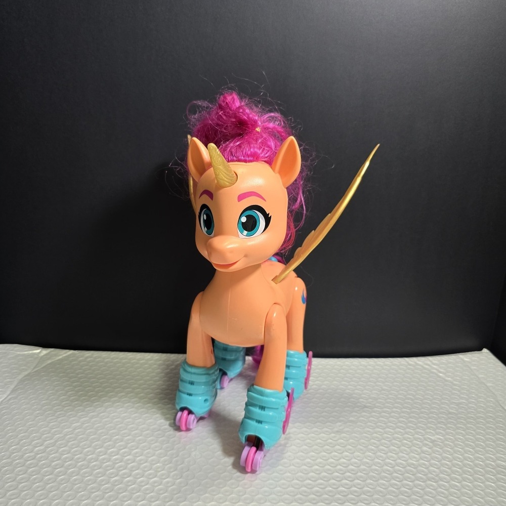 Hasbro My Little‎ Pony Sing N Skate SUNNY STARSCOUT Figure*Works*No Remote*